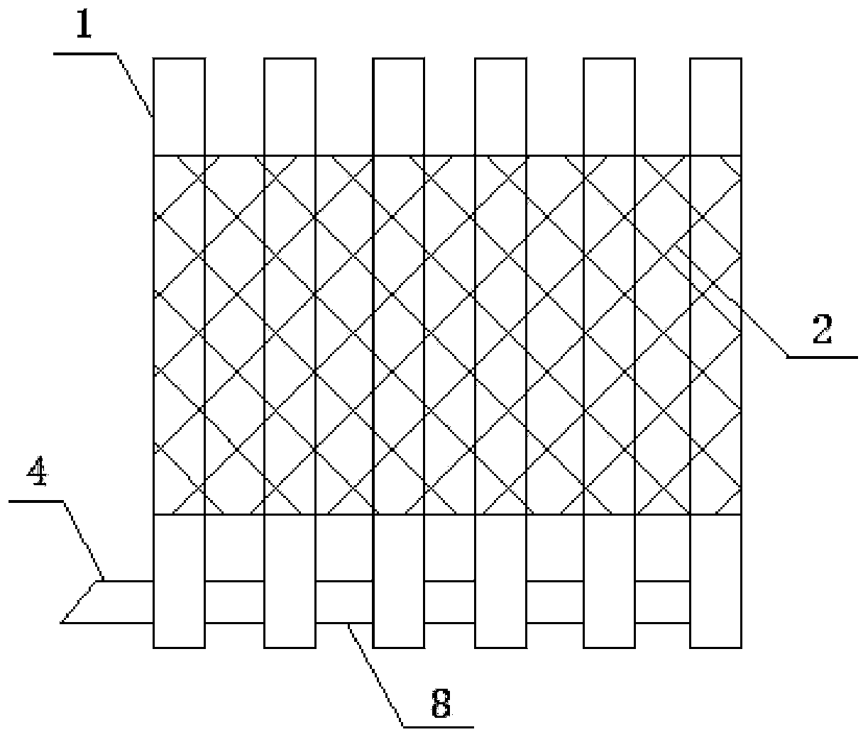 Drying plant for corrugated paper