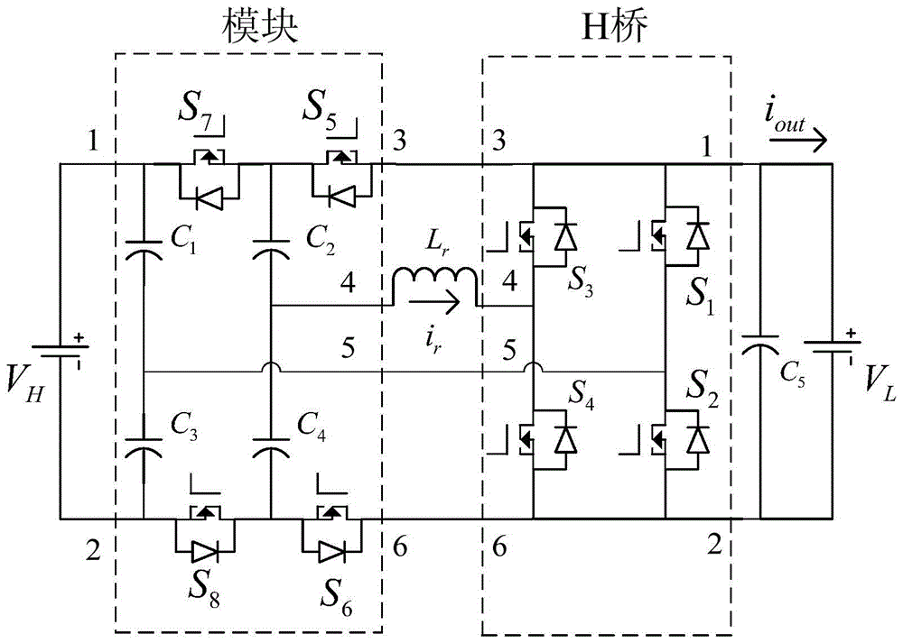 Bidirectional Resonant Bridge Modular Multilevel Switched Capacitor DC-DC Converter