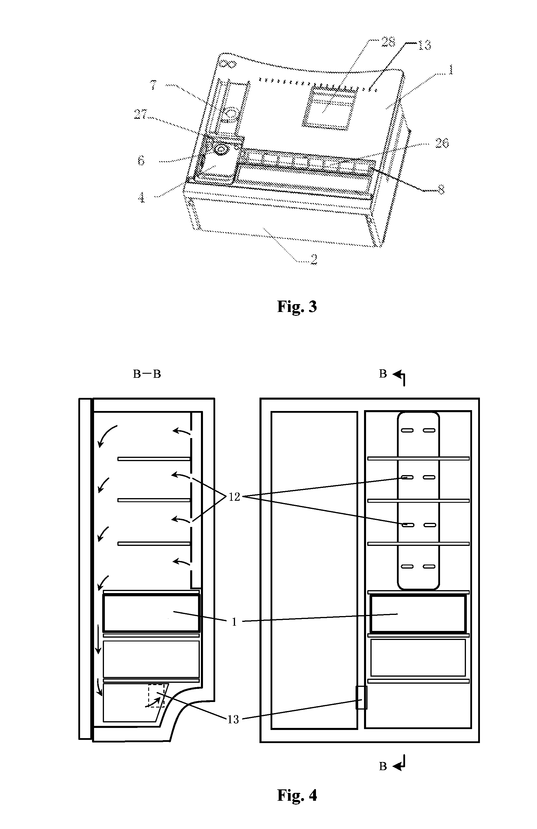 Humidifying and fresh-keeping device for refrigerator