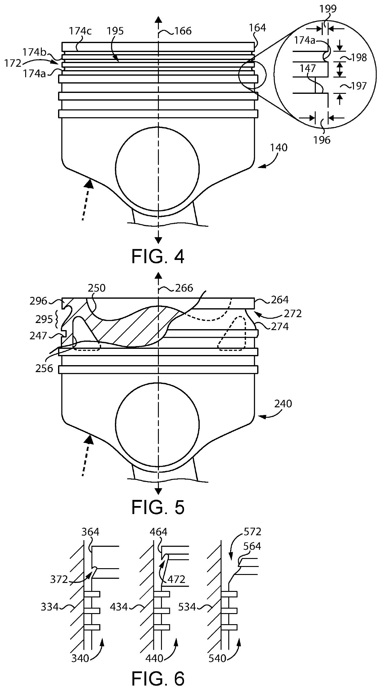 Abnormal combustion protection in an engine and piston configuration for same