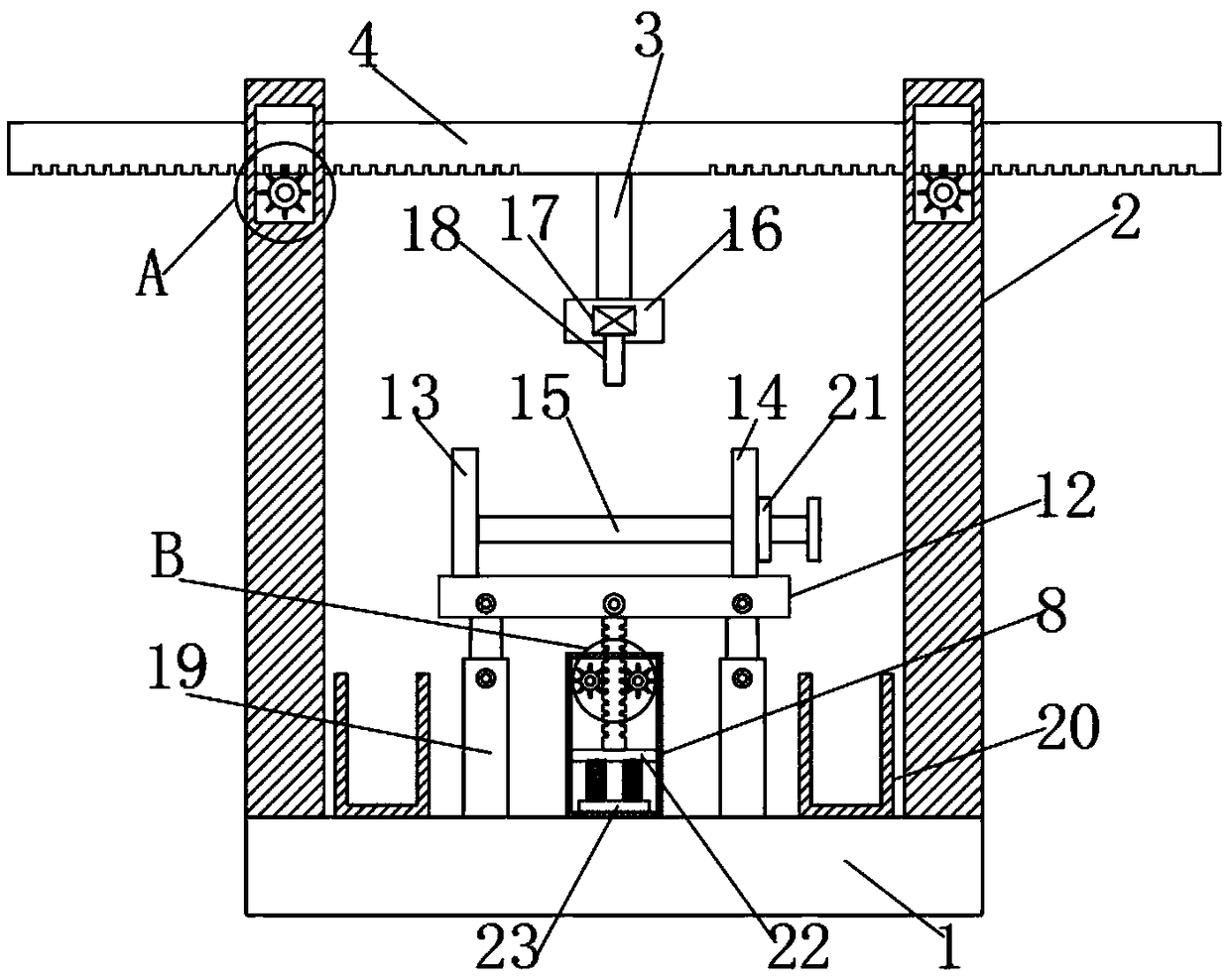 Manual repairing machine for preparing optical lenses