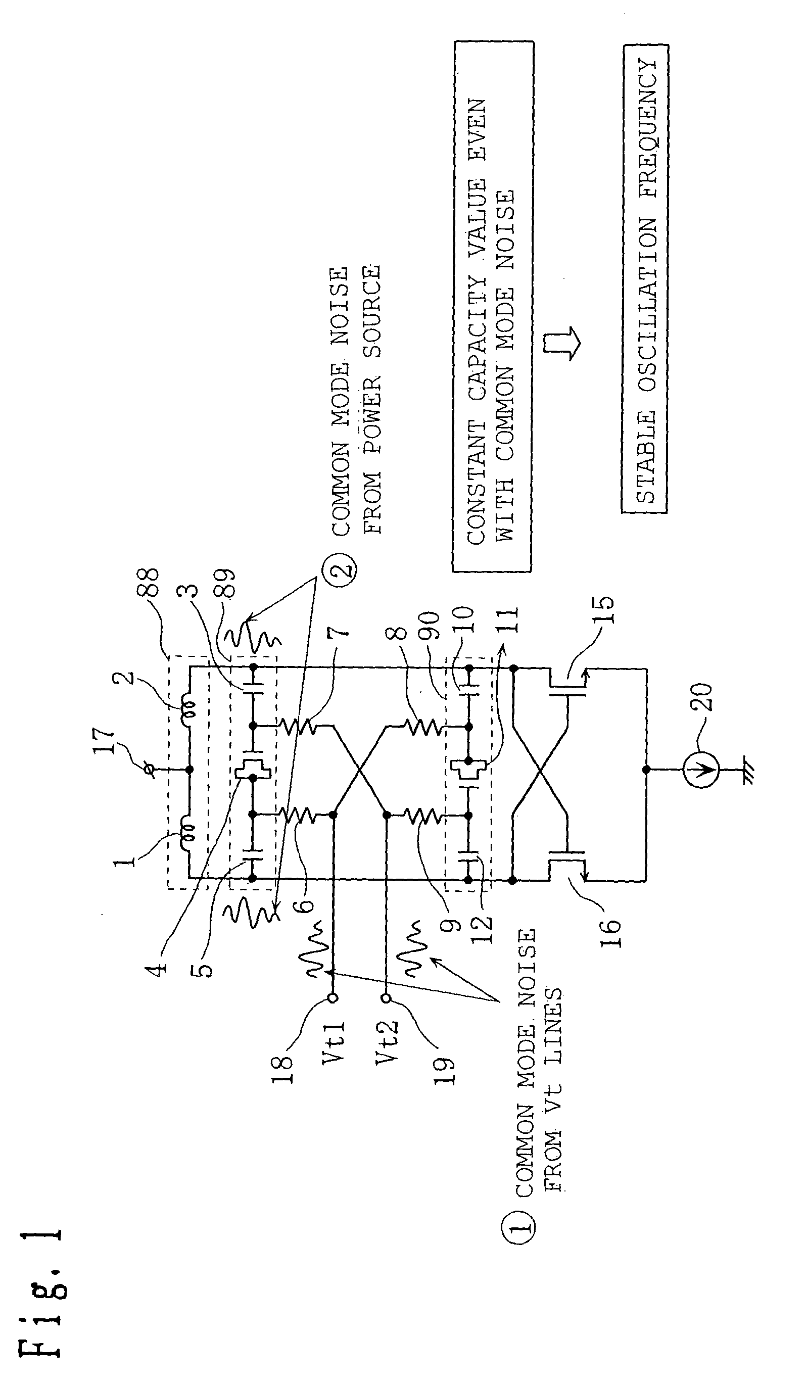 Oscillator, PLL circuit, communication equipment, and oscillating method