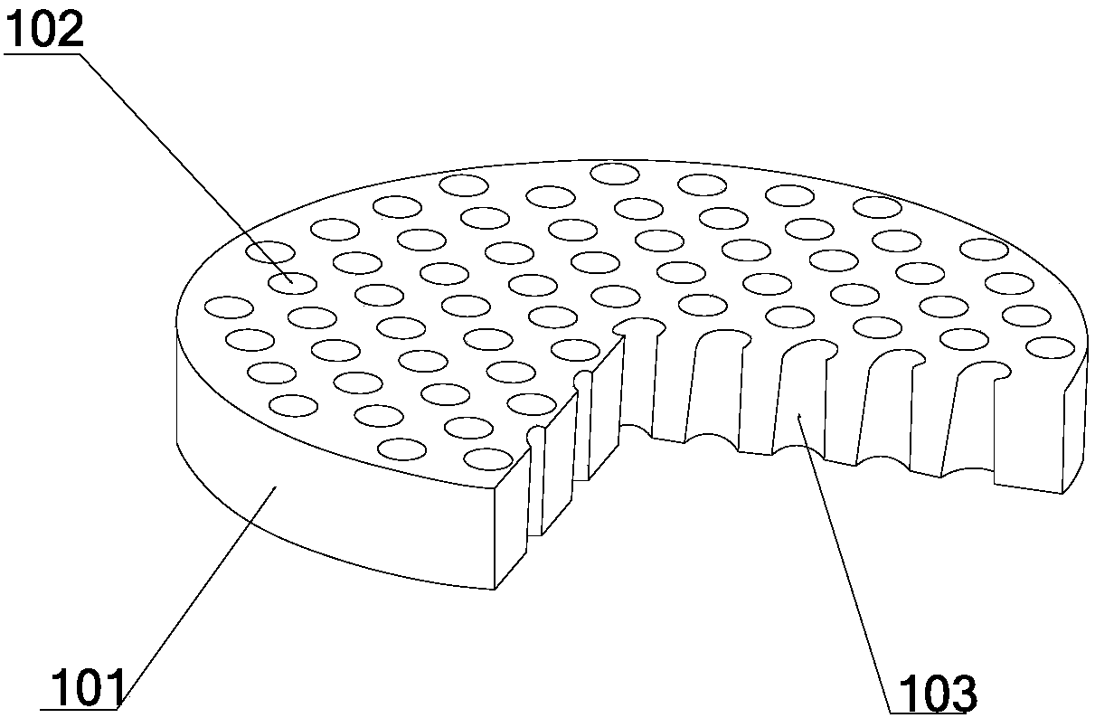 Nuclear leak detector and method thereof for detecting pollution sources