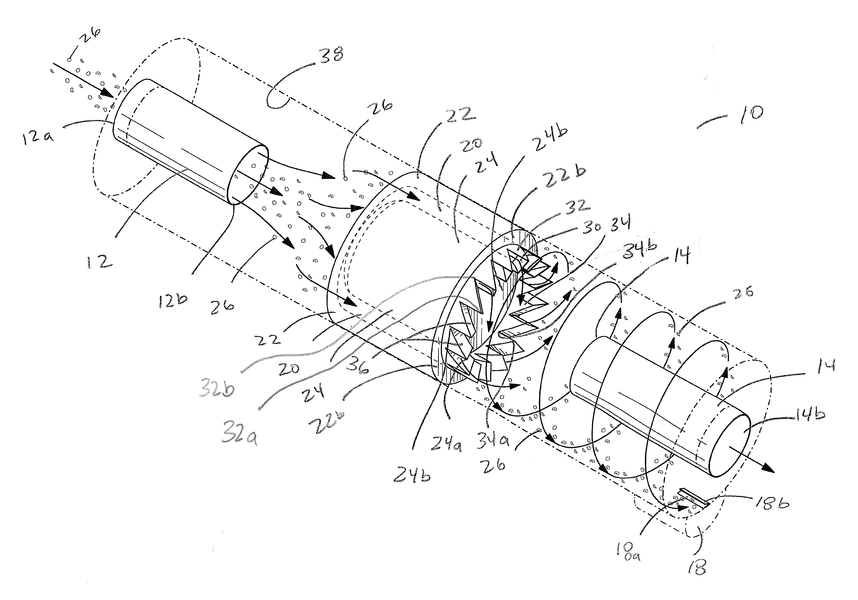 Low Pressure Drop, Hight Efficiency Spark or Particulate Arresting Devices and Methods of Use