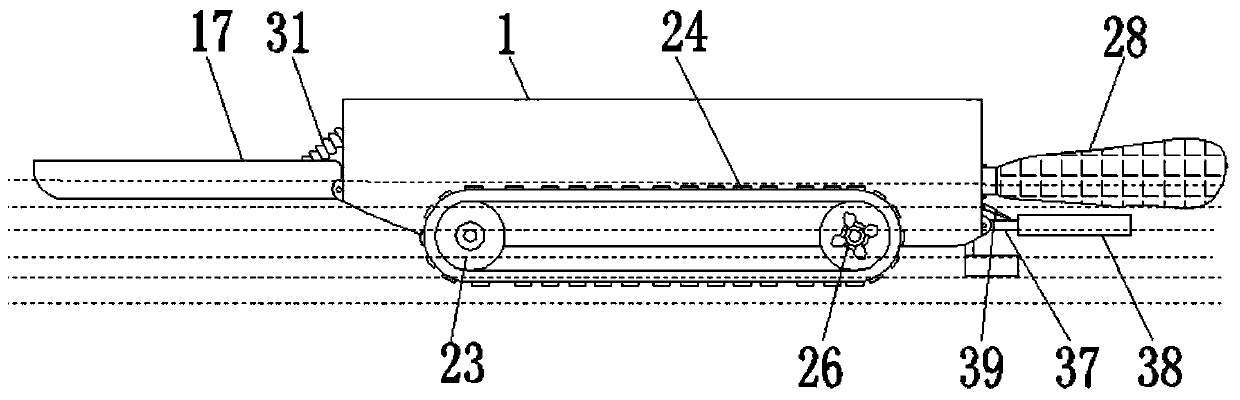 Composite water surface garbage removing device