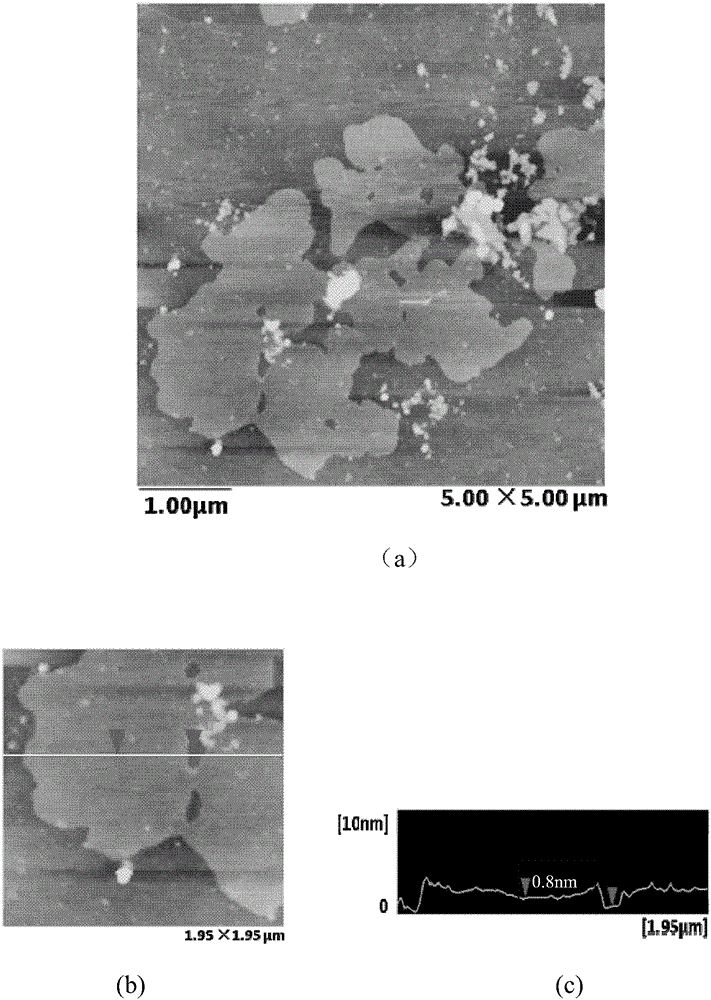 A kind of preparation method of graphene and graphene prepared by using the method