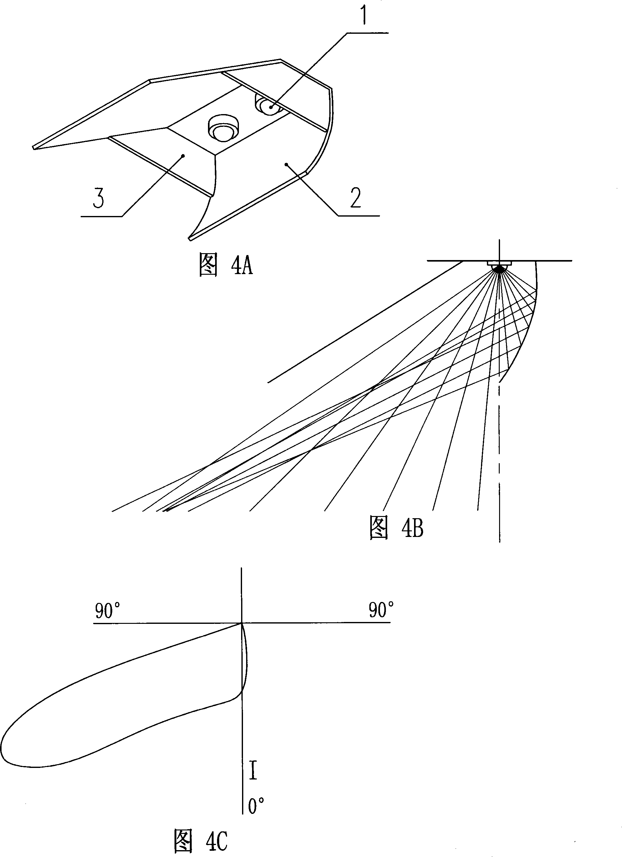 Anti-dazzle LED illumination device