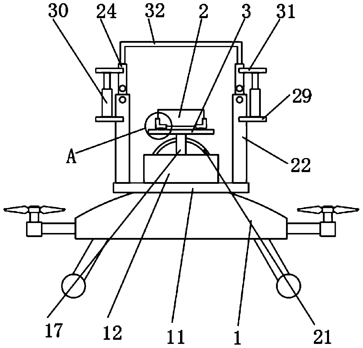 Power failure detection device and using method thereof