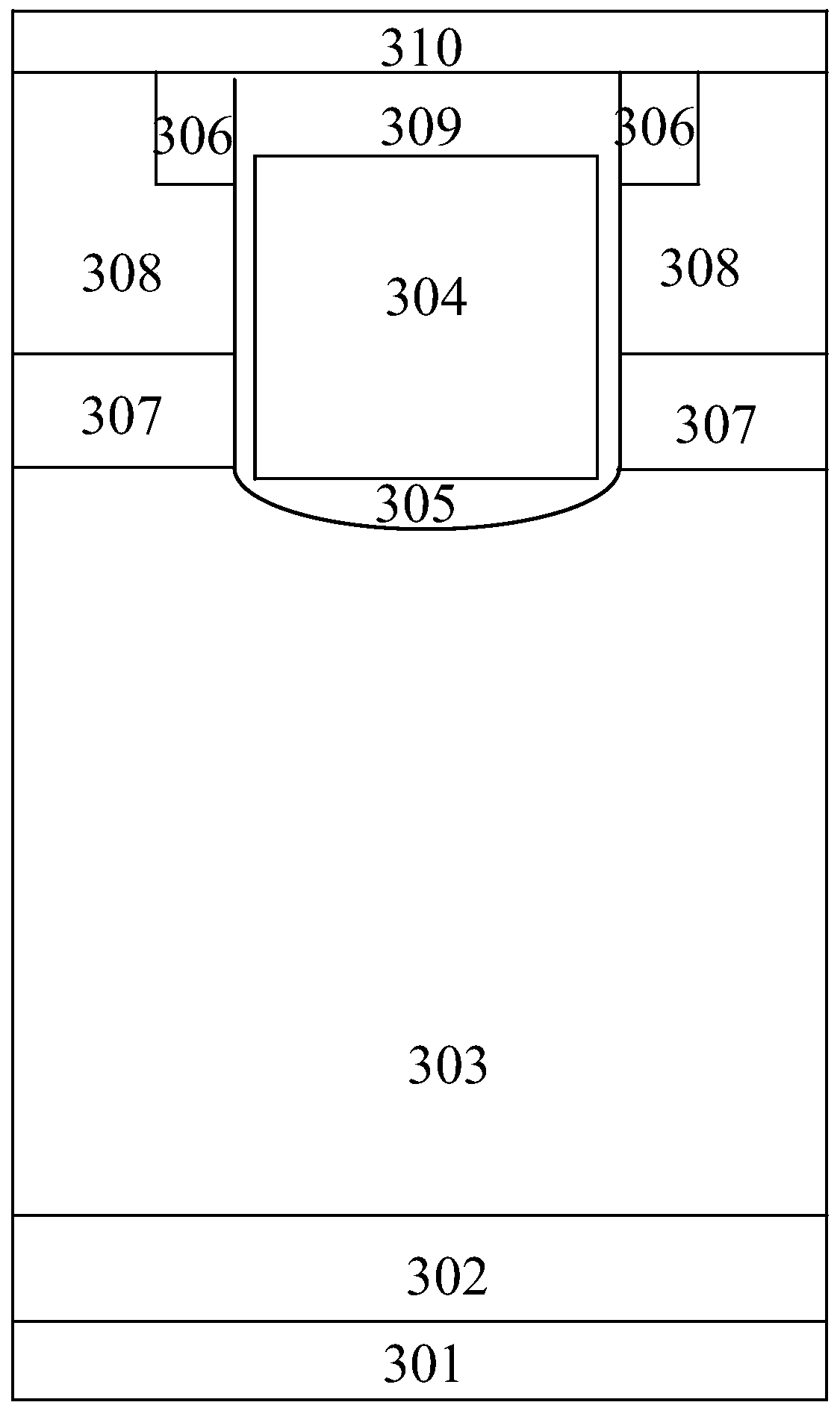 A gate-controlled thyristor device with improved turn-off characteristics