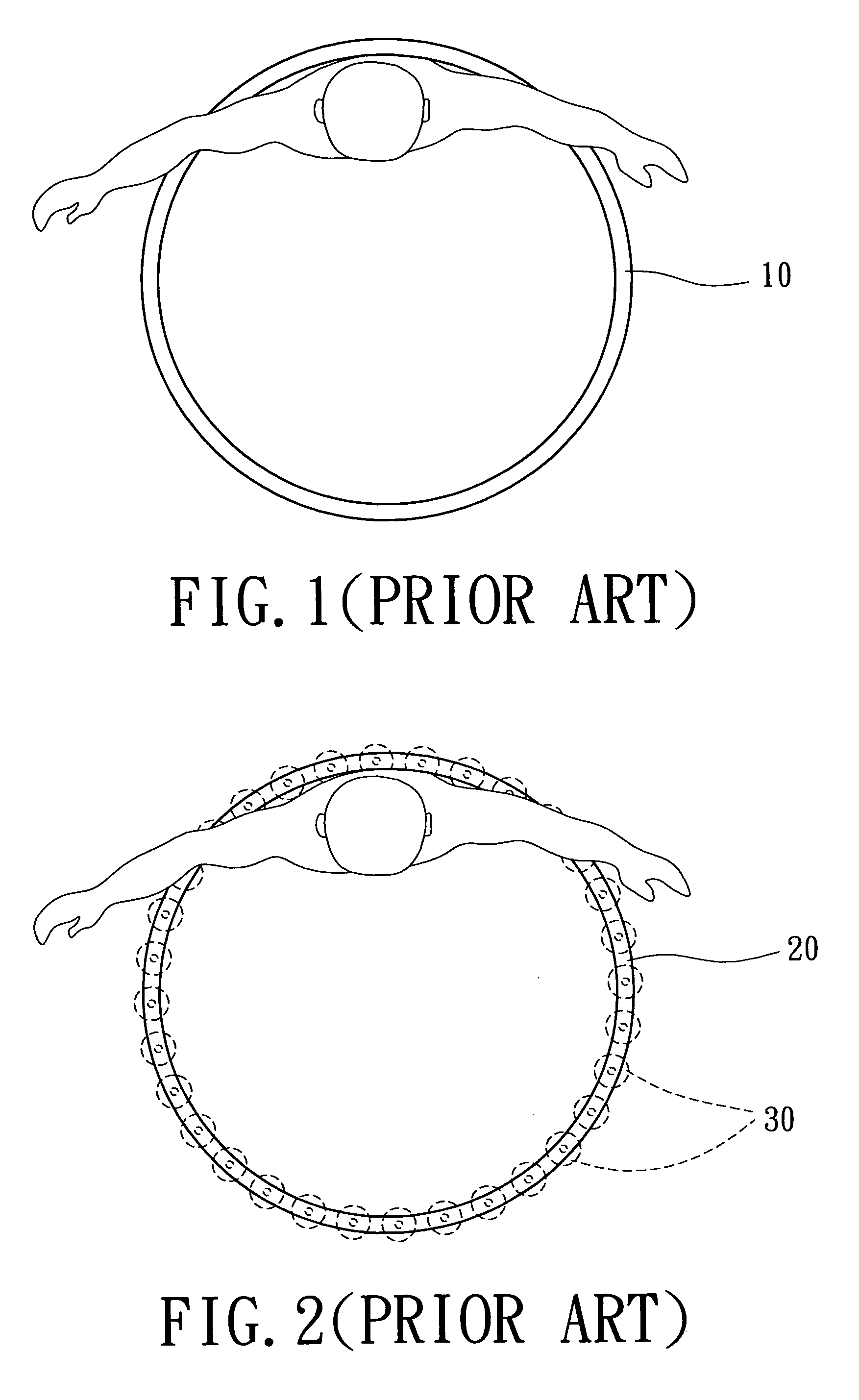 Structure of hula-hoop