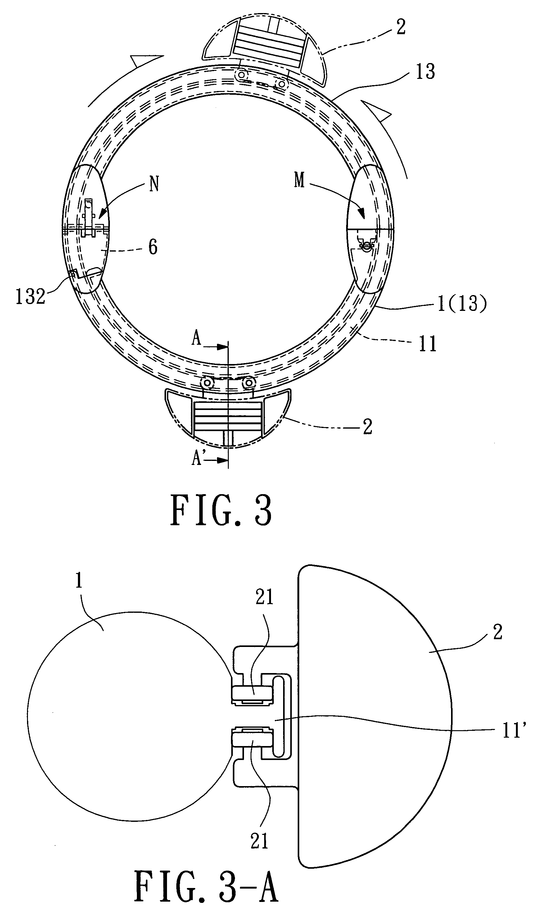 Structure of hula-hoop