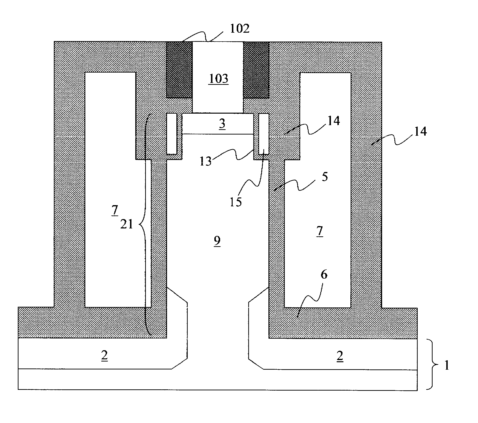 Method for manufacturing vertical mos transistor