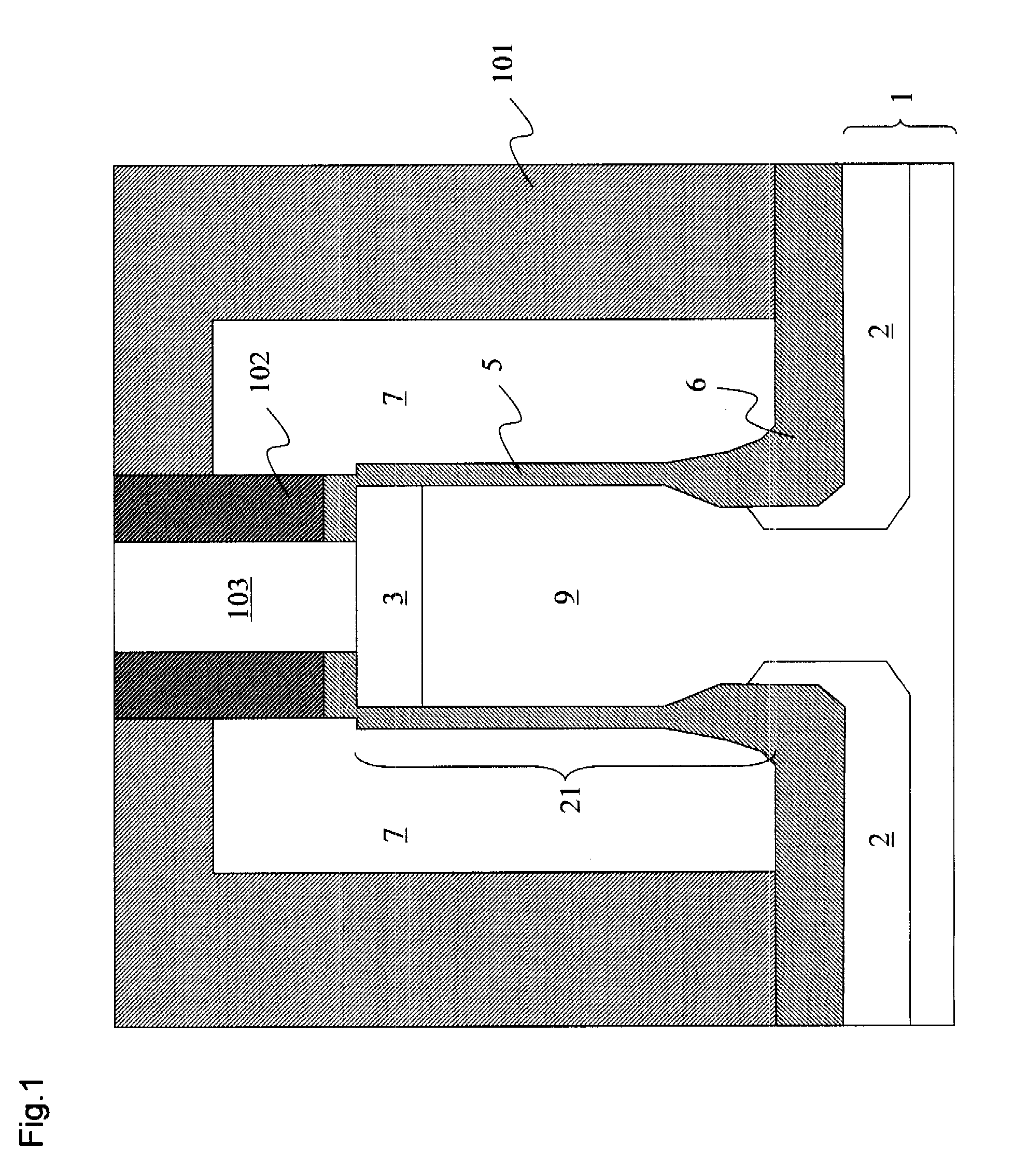 Method for manufacturing vertical mos transistor