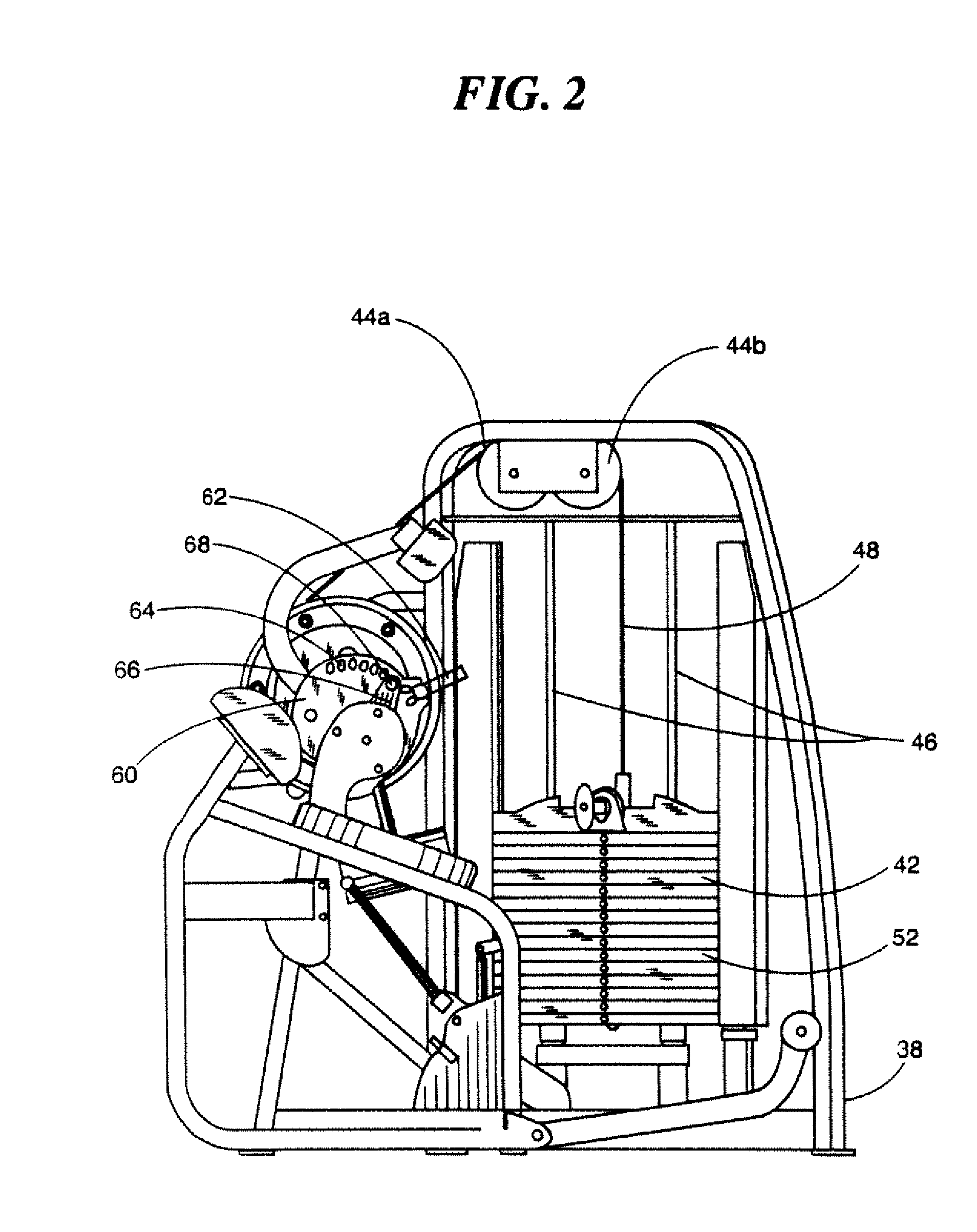 Torso exercise machine