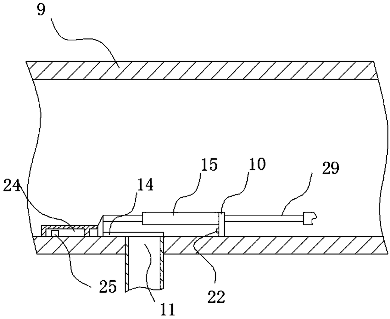 Dedusting purification device for cutting machine