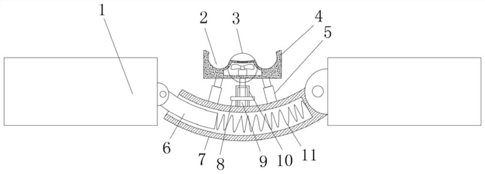 A scrotum support nursing device for urology patients