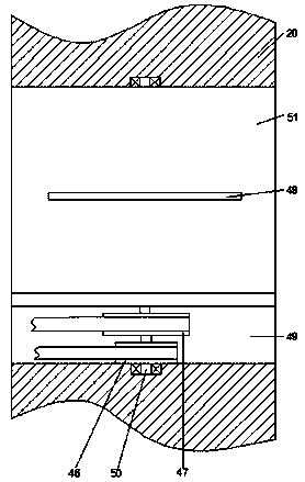 Bag breaking and primary selection mechanism for garbage