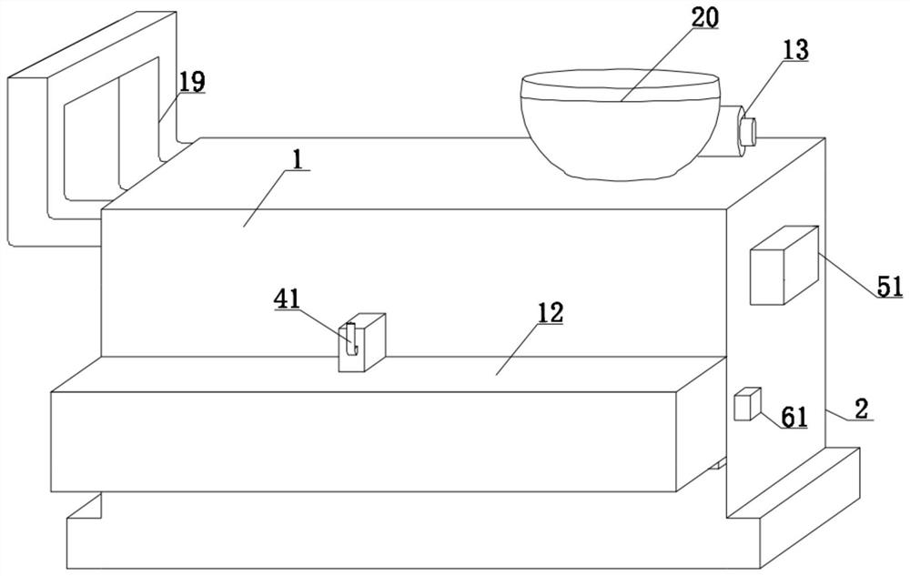 Beef cattle feed preparation assembly line equipment