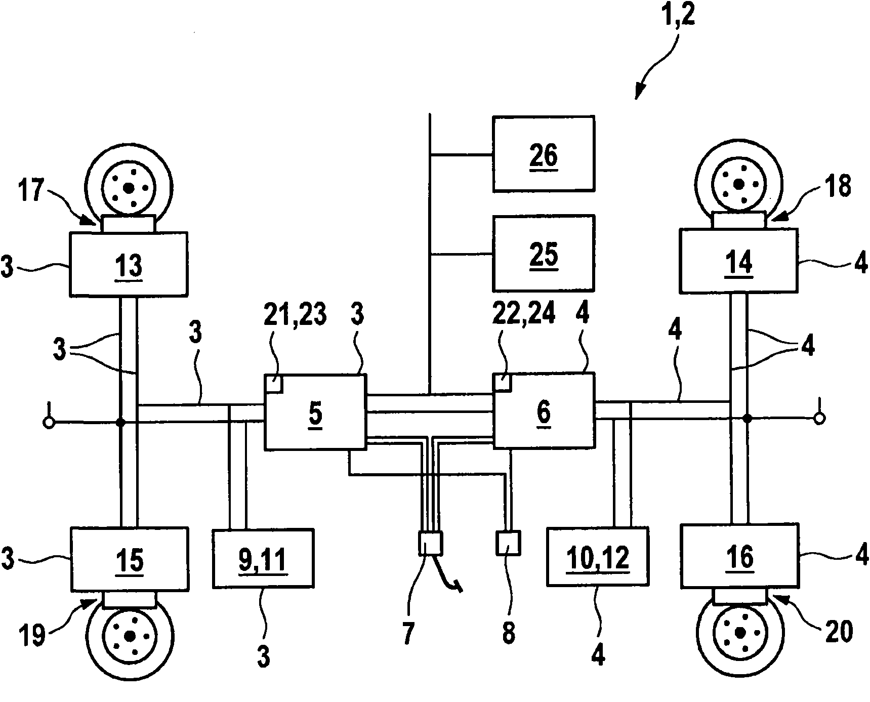 Electric brake system, especially electromechanical brake system