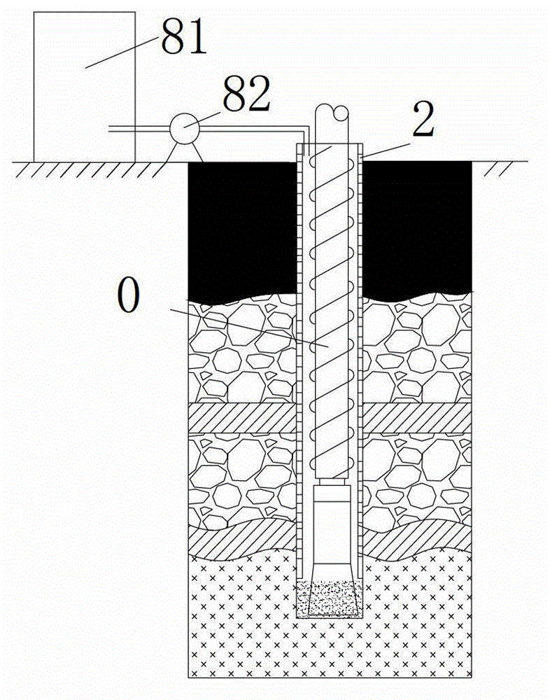 Construction method of bored pile