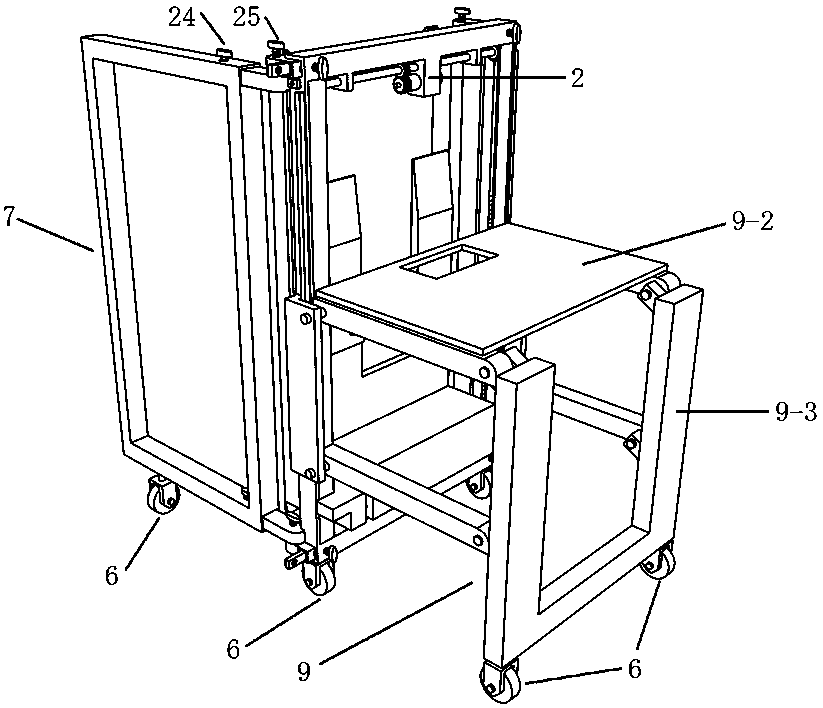 Multifunctional foldable domestic crane