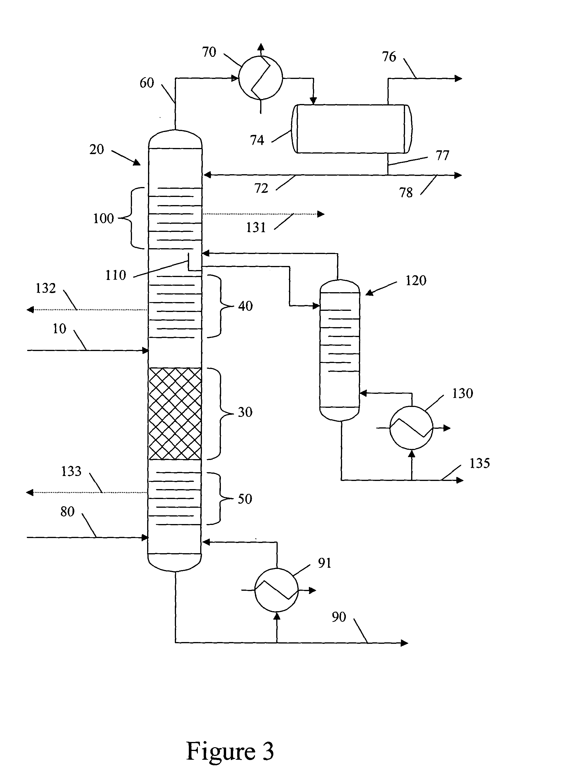 Catalytic distillation hydroprocessing