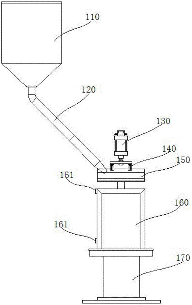 Filling device for activated carbon plates in filter absorbers