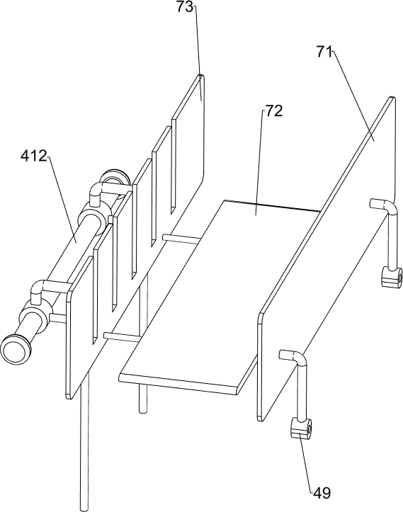 Flapping type sunflower seed taking-out device