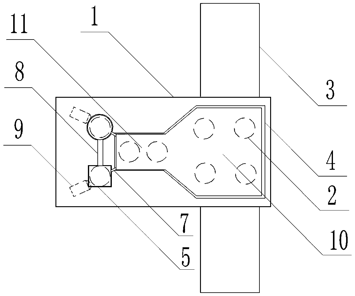 Two-machine two-flow electron beam cold bed smelting furnace