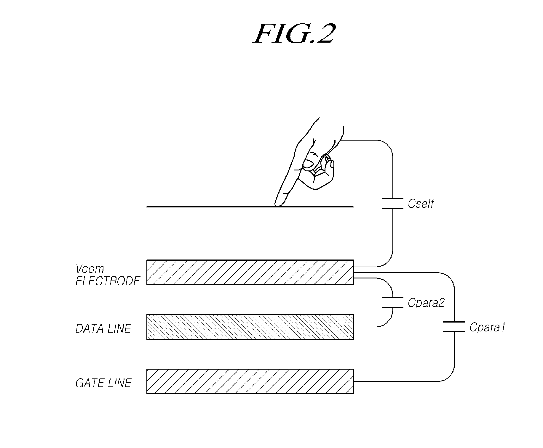 Display Device Integrated with Touch Screen Panel and Method of Driving the Same