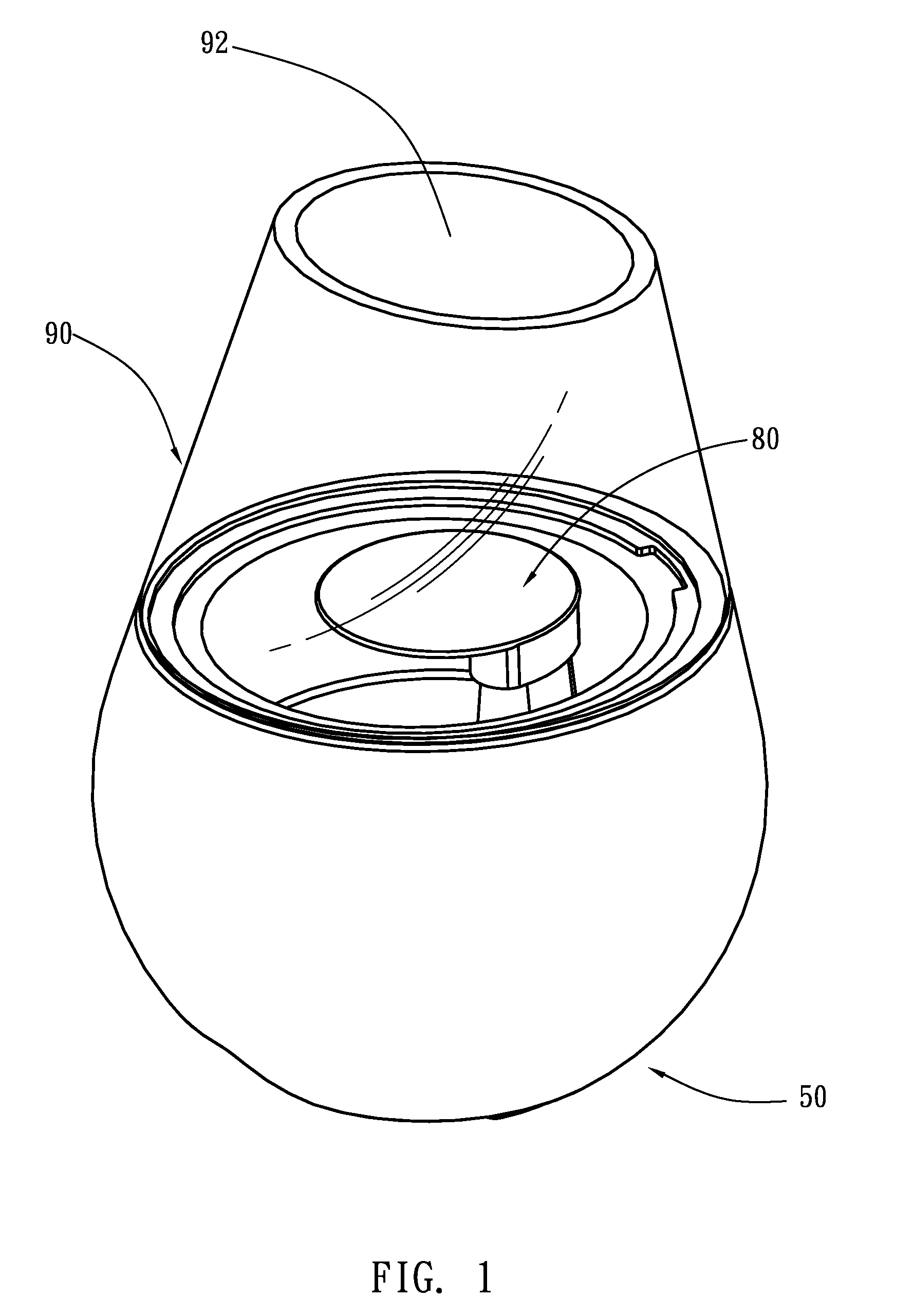 Aromatic nebulizing diffuser