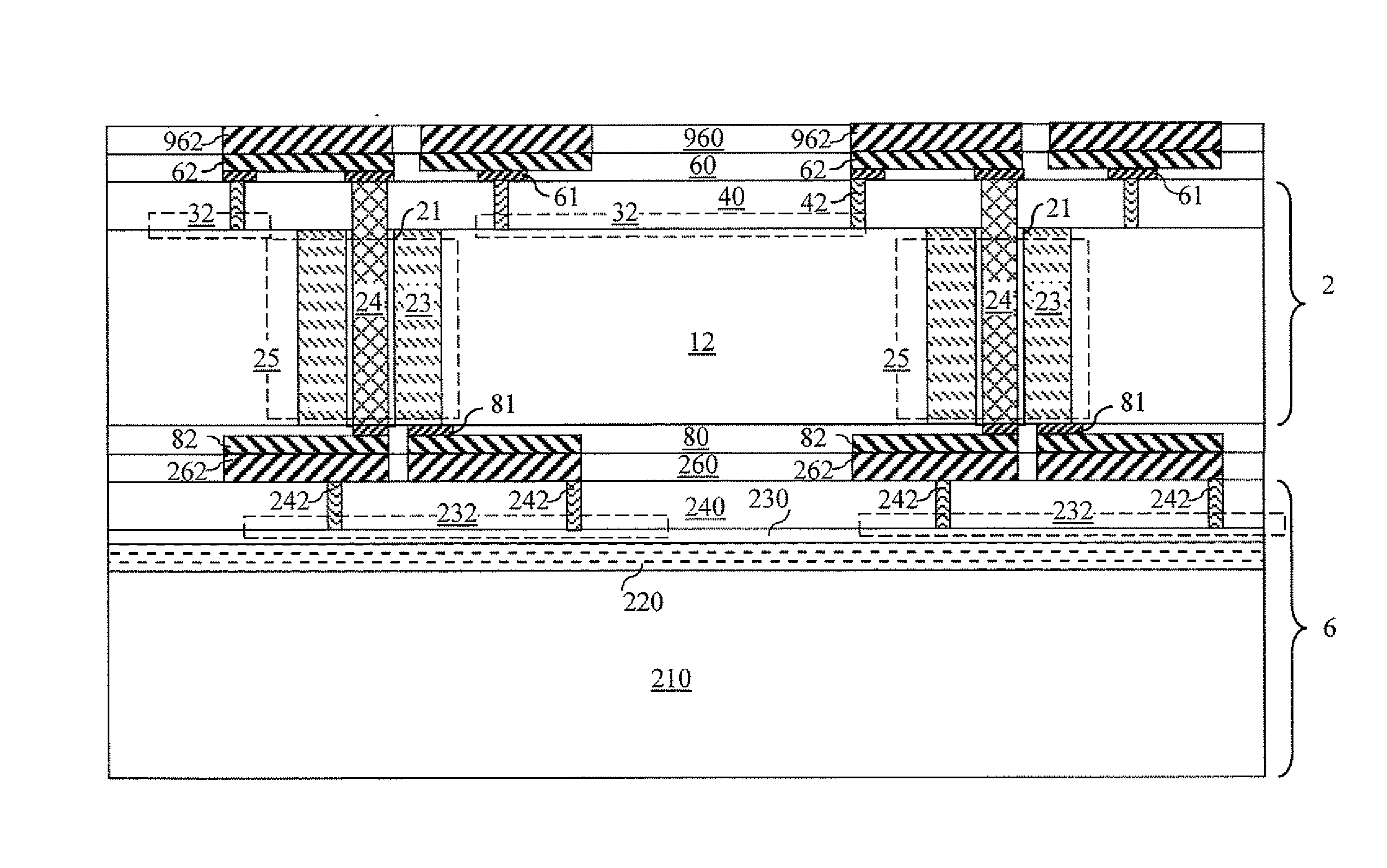 Signal shielding through-substrate vias for 3D integration