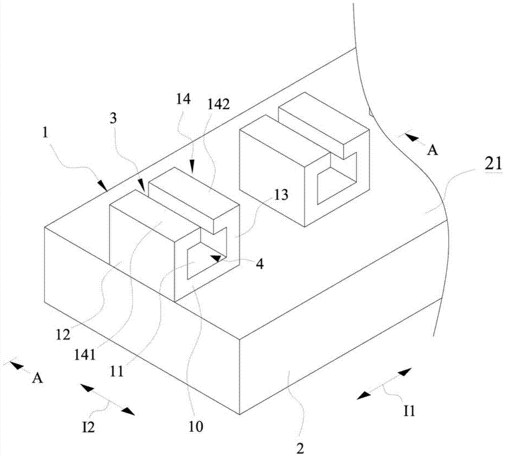 Low-frequency surface plasma waveguide structure