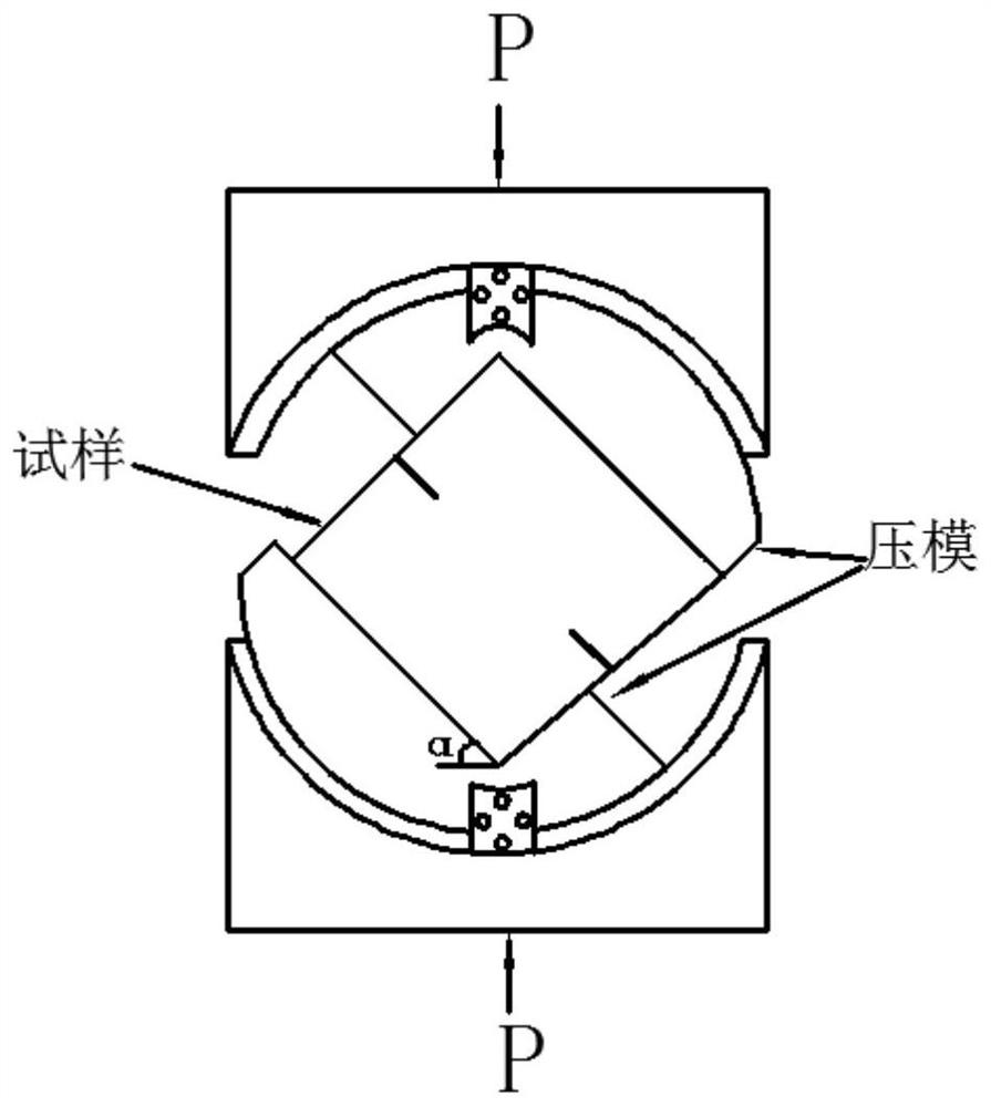 A method for quantifying the size of new shear cracks in mined rock mass