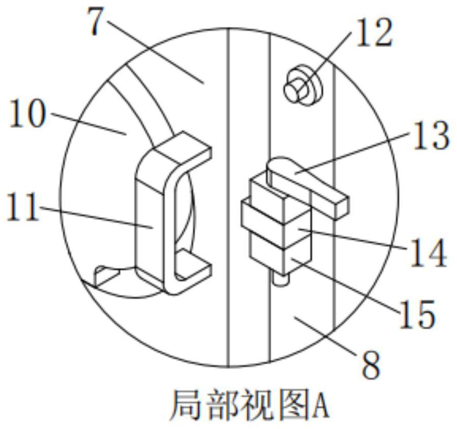 A trimming device for the production of injection molded parts of automobile lamps and its application method