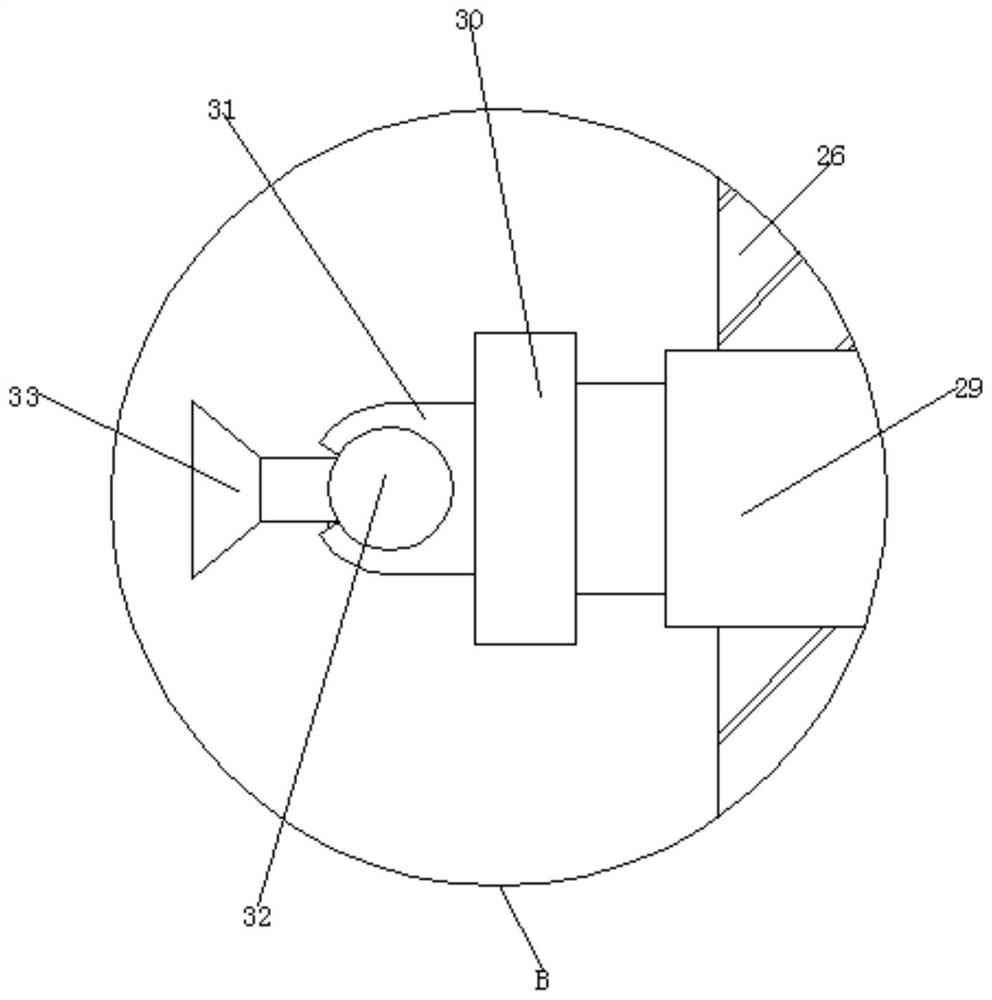 Efficient cleaning device for agricultural machine