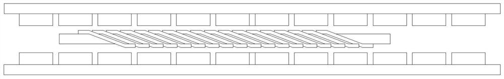 Double-layer full-pitch winding coreless linear permanent magnet synchronous motor