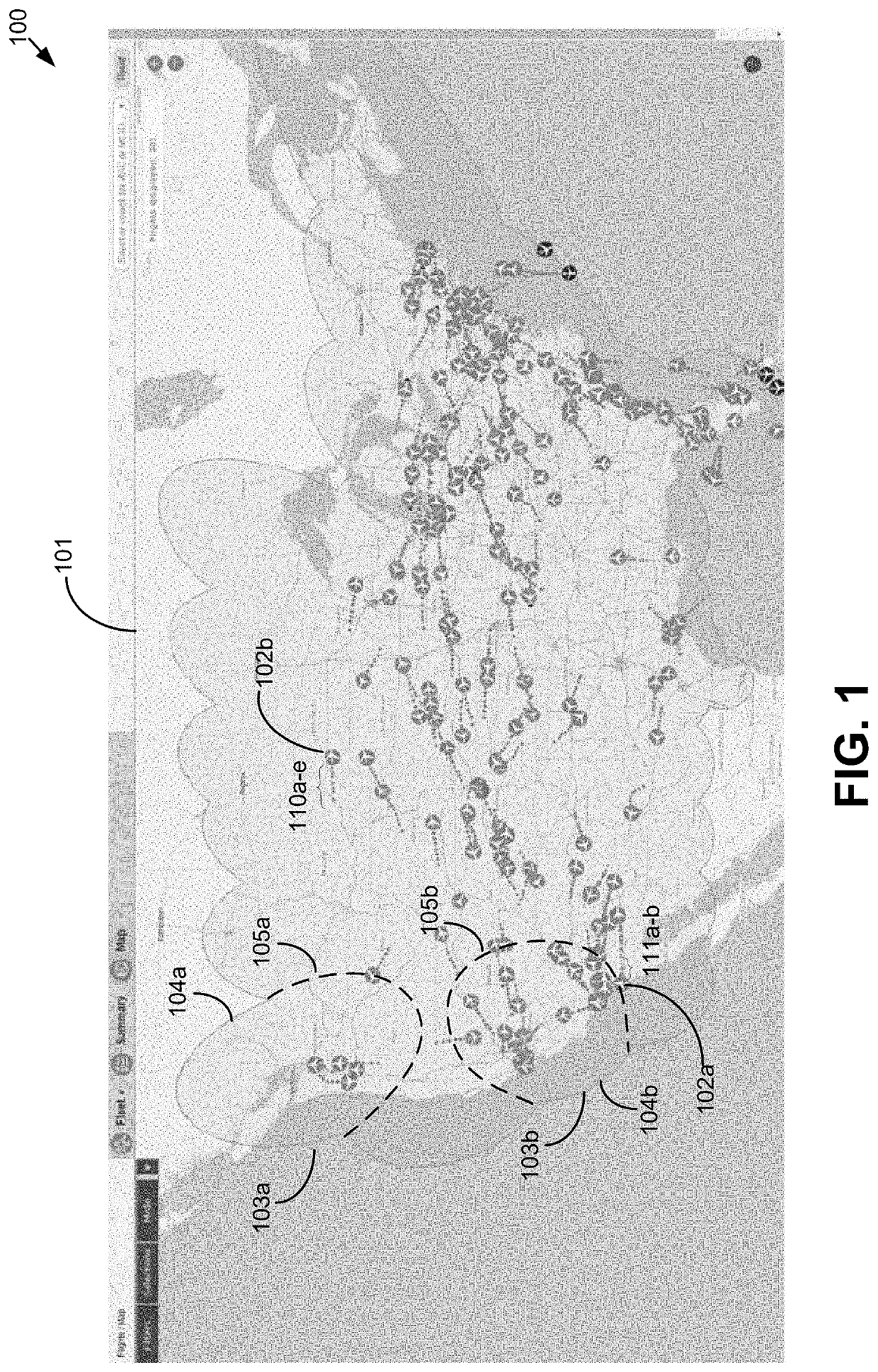 Methods and systems for visualizing mobile terminal network conditions