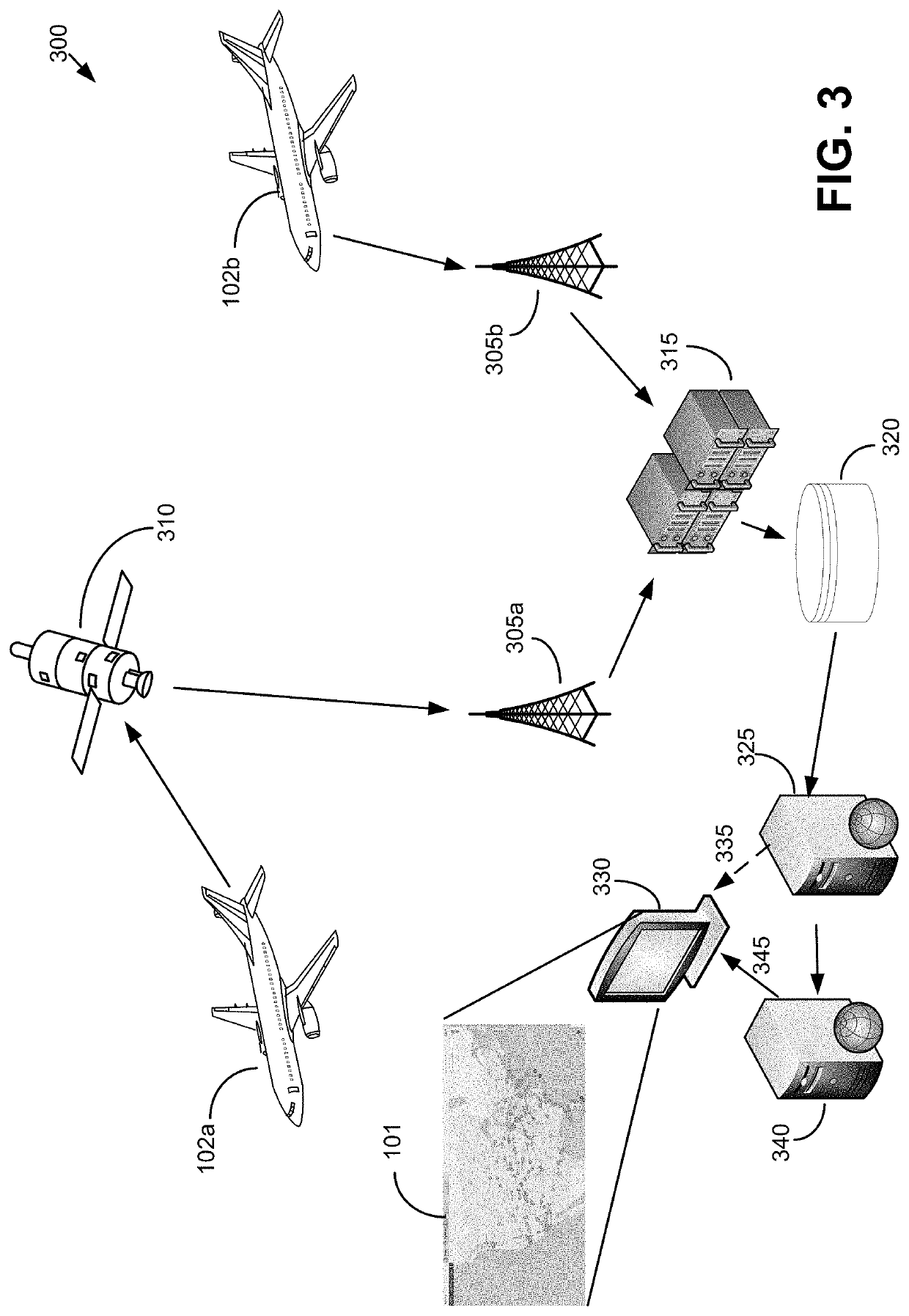 Methods and systems for visualizing mobile terminal network conditions