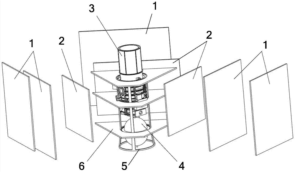 triangle satellite configuration