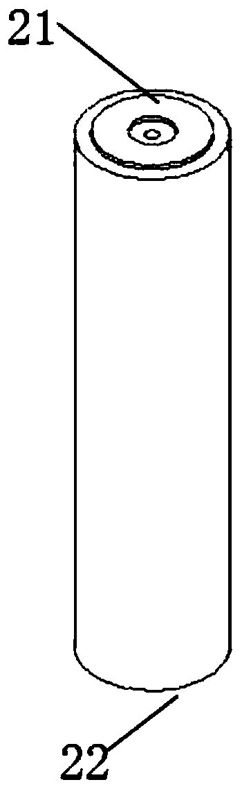 Cylindrical lithium ion battery and processing method thereof