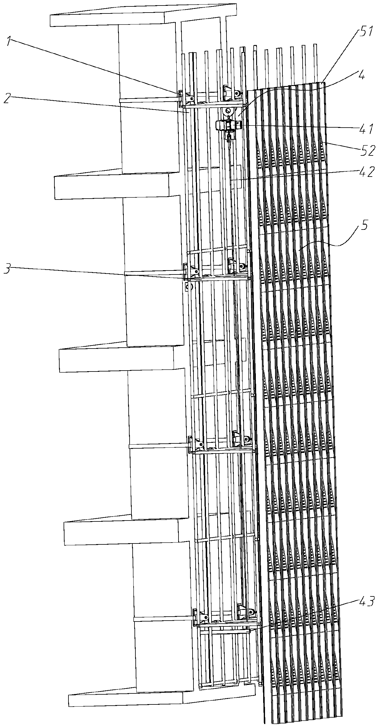 Novel windproof sound-insulating climbing frame