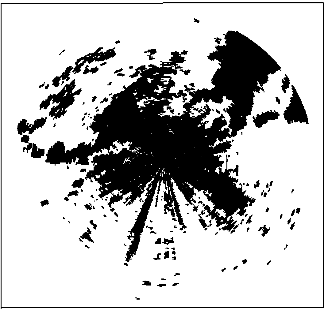 Recognition and forecast method for rainstorm caused by train effect