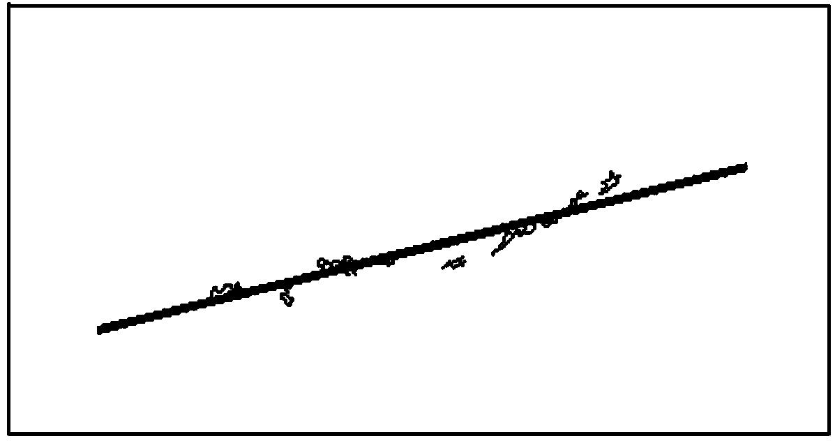 Recognition and forecast method for rainstorm caused by train effect