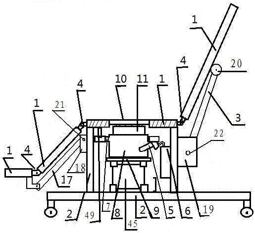 Nursing bed having automatic cleaning function