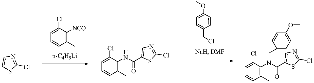 A kind of preparation method of dasatinib