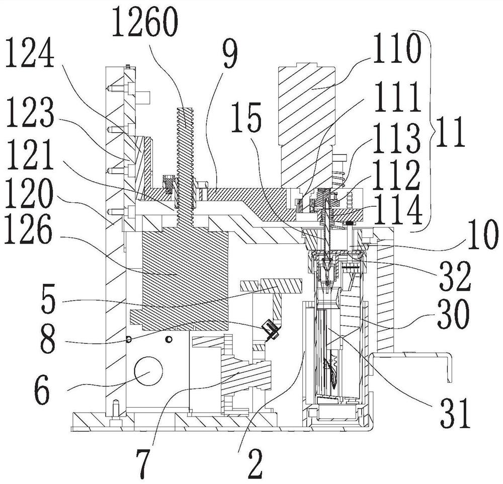 Puncture liquid adding and mixing machine