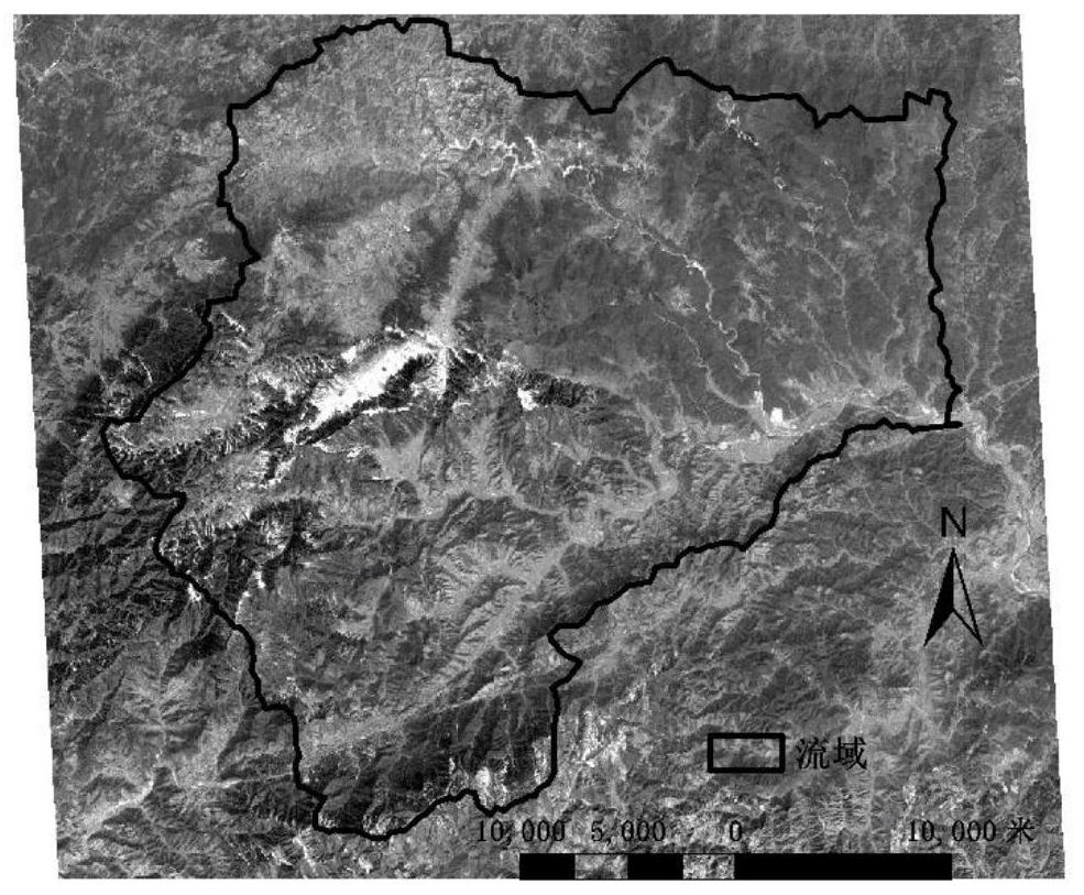 Downscaling product error calculation method for satellite observation rainfall data