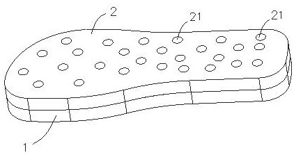 Double-layer shoe sole manufacturing mold and using method thereof