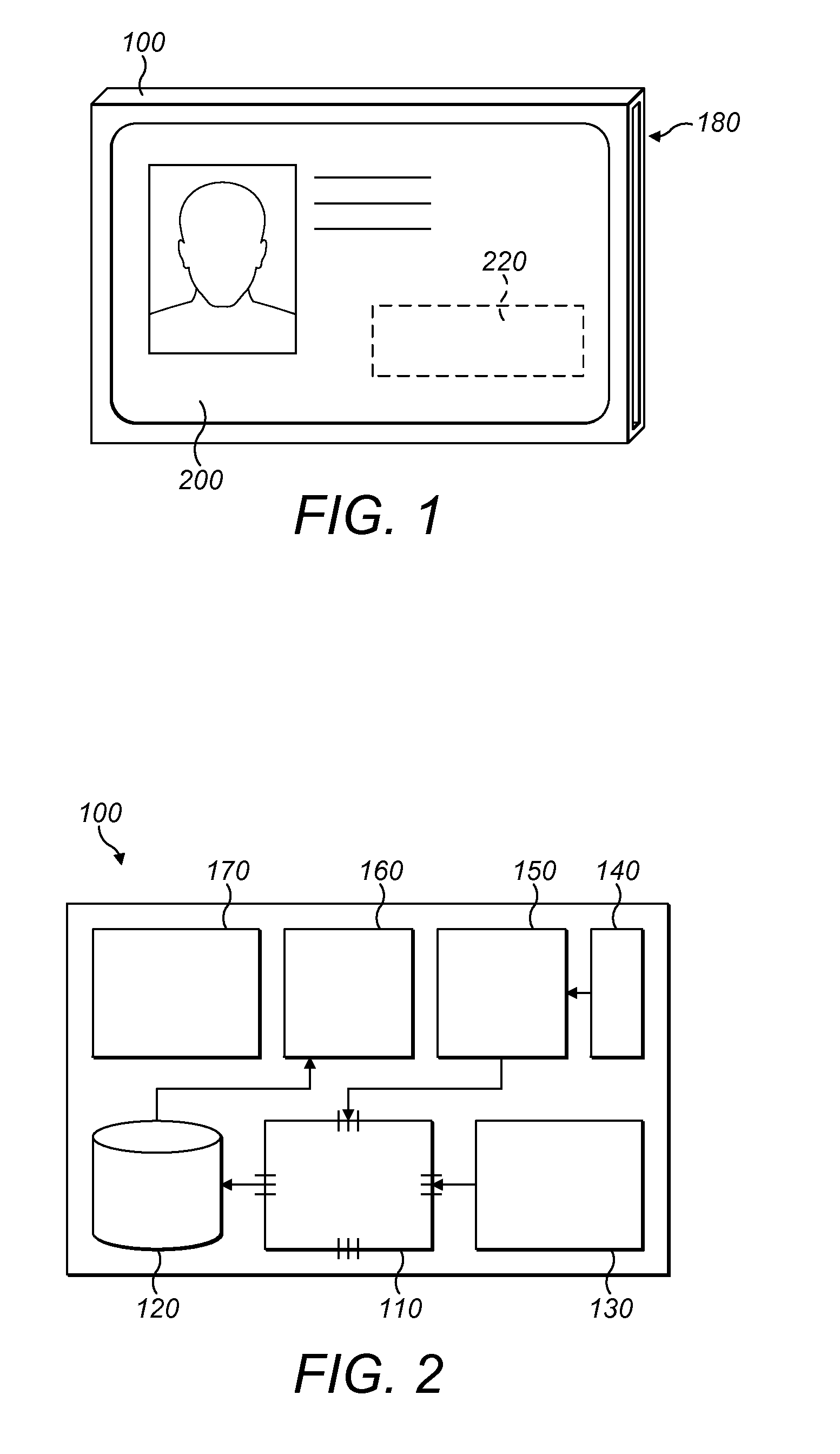 Identity card holder and system